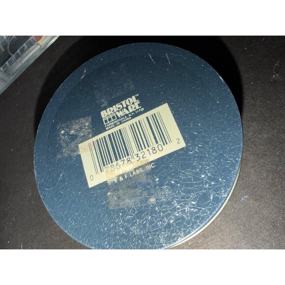 Smith Bros Cough Drops Tin Round Metal Collectible By Bristol Ware - Picture 3 of 5